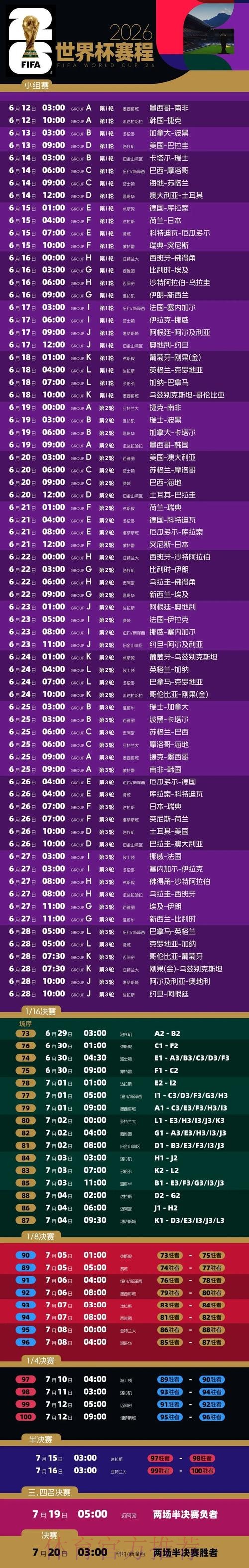 2026世界杯免费视频直播平台推荐 2026世界杯免费视频直播平台推荐